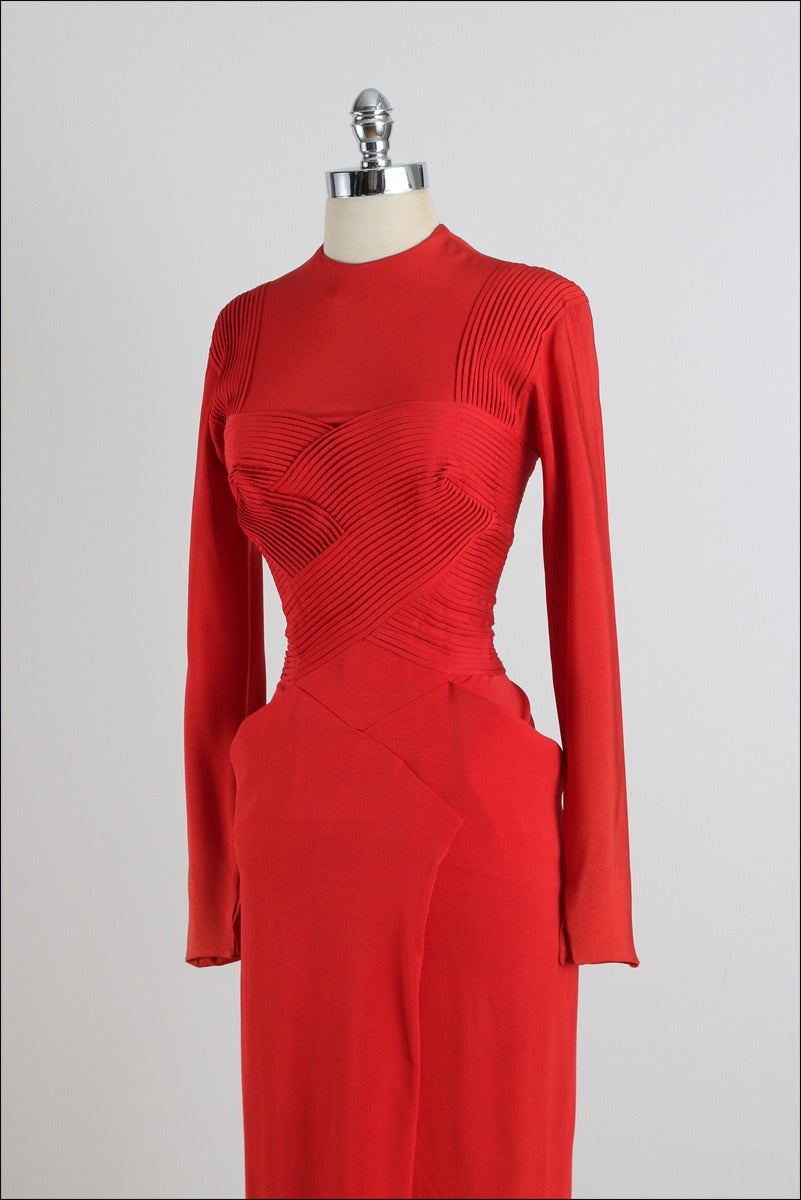 Vintage 1940s Dorothy O' Hara Dress 3