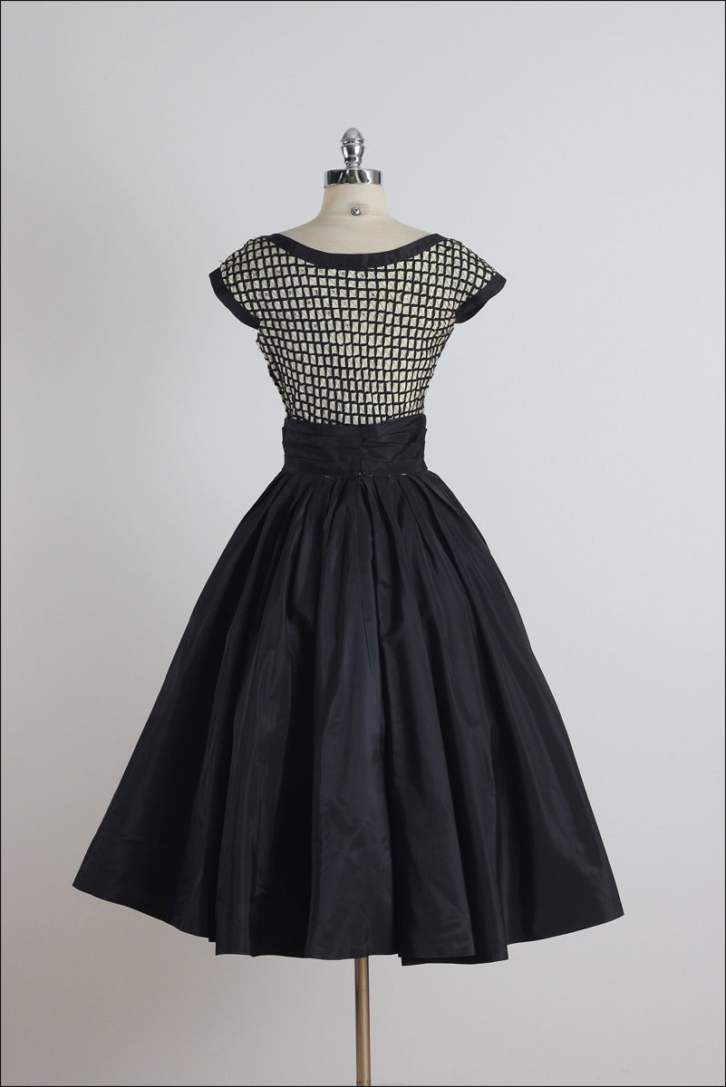 Vintage 1950s Paul Sachs Dress 4
