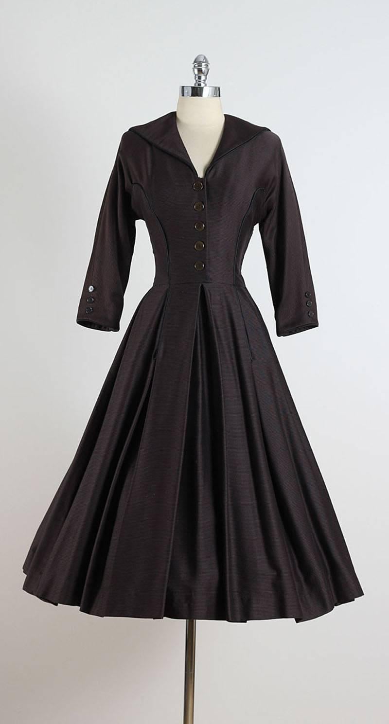 Vintage 1950s Junior Accent New Look Dress For Sale 3