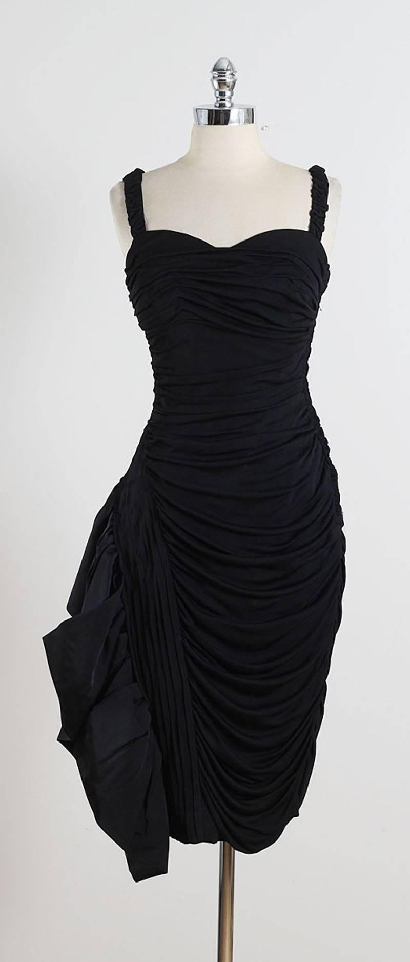 Lilli Diamant-Cocktailkleid aus den 1950er Jahren im Angebot 5