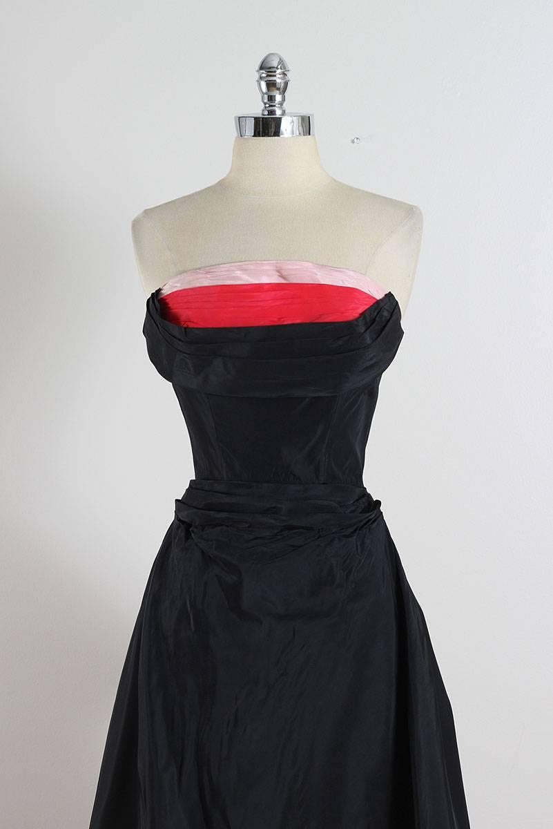 Vintage 1940s Fred Perlberg Dress For Sale at 1stDibs