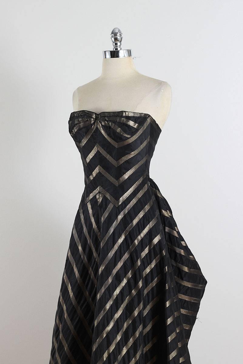 Vintage 1940s Dorothy O'Hara Dress For Sale 2