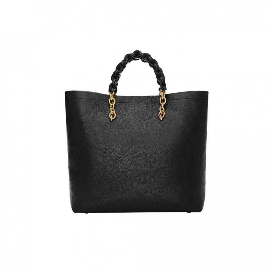 Tom Ford Black Leather Handbag In New Condition In Los Angeles, CA