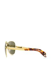 Givenchy SGV A54 300X - Gold Aviator Sunglasses