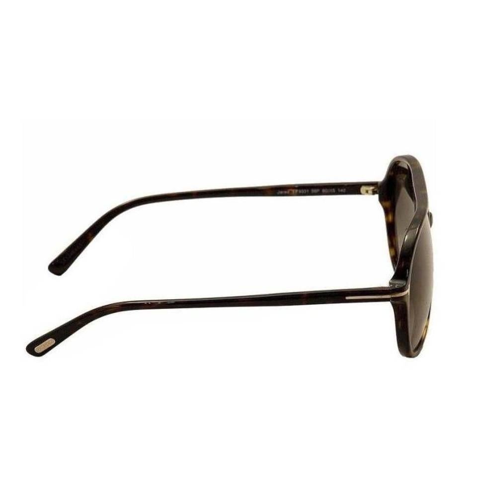 Gray Tom Ford Aviator Sunglasses Havana Brown