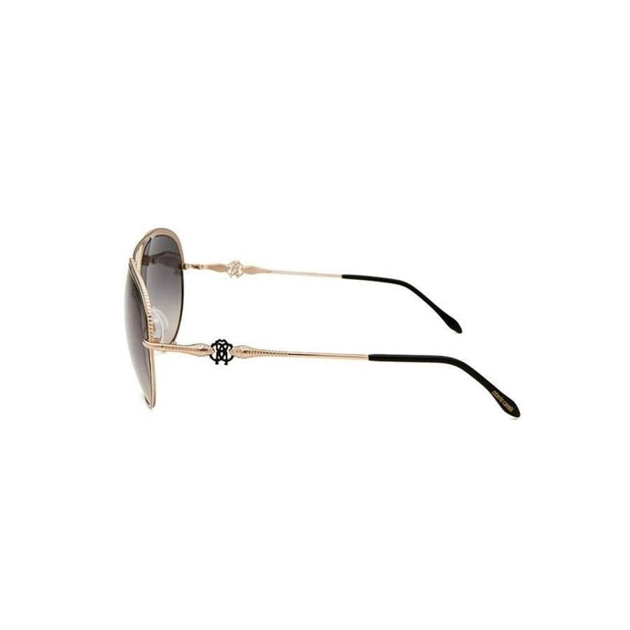 Gray Roberto Cavalli Sunglasses Gold and Black For Sale