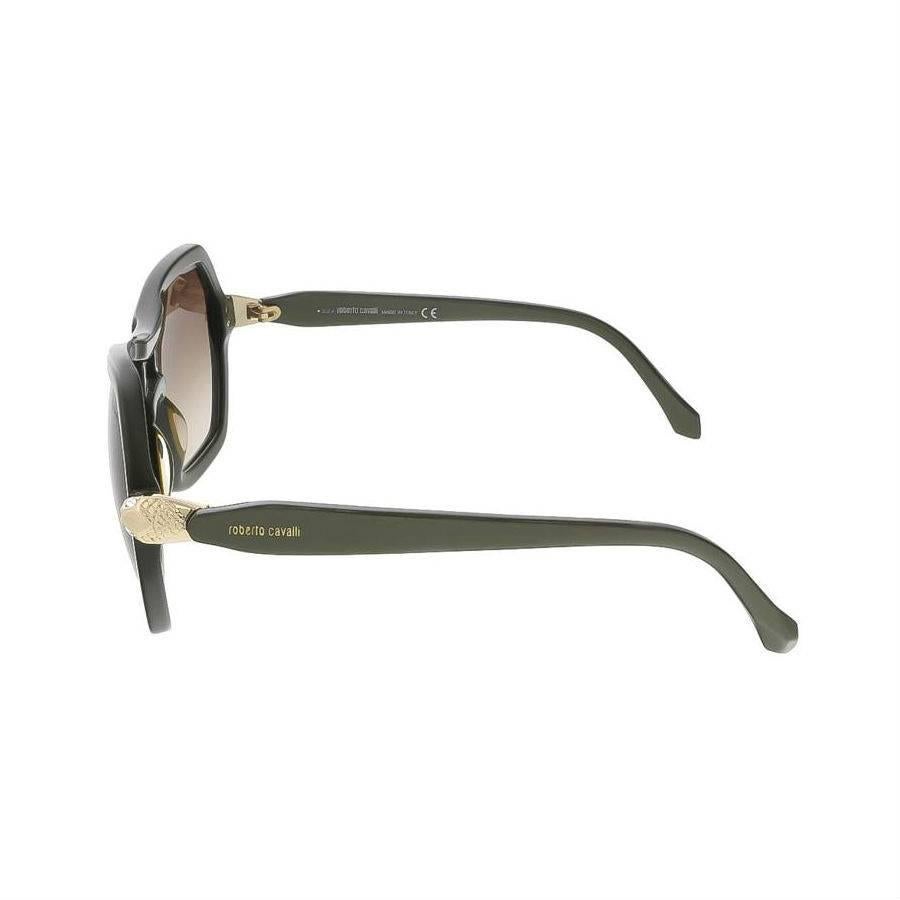 Beige Roberto Cavalli Sunglasses Khaki Green