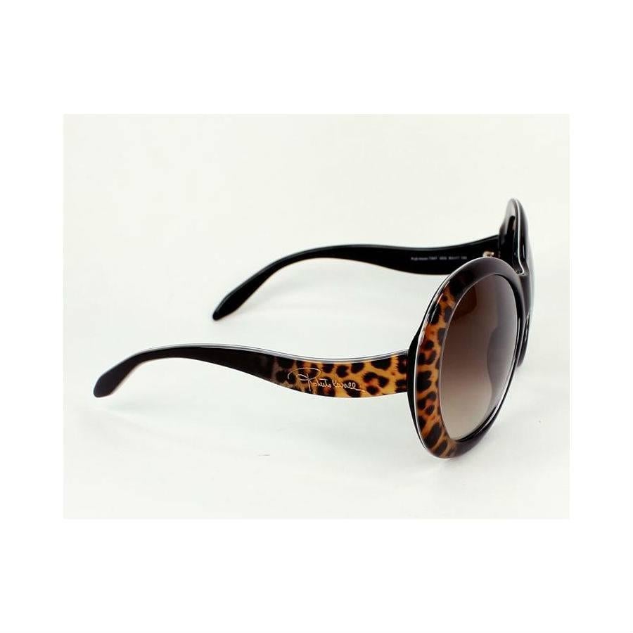 Women's Roberto Cavalli Sunglasses Black and Brown For Sale