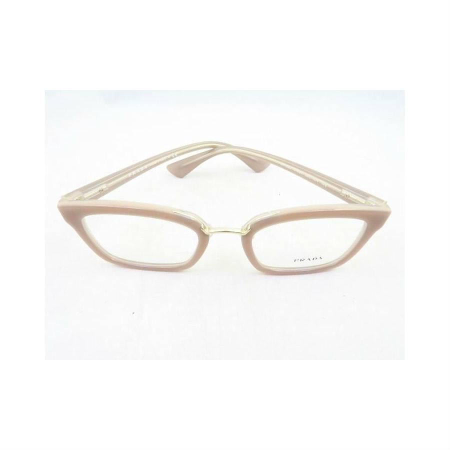 Prada Eyeglasses Opal Powder Pink In New Condition In Los Angeles, CA
