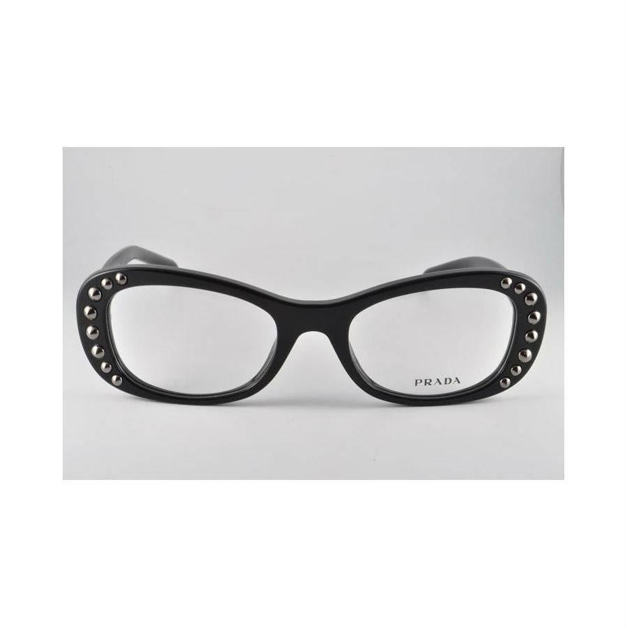Prada Eyeglasses, Black

The Prada eyeglasses collection includes a wide range of suitable styles. This particular PR 21RVF Ornate Asian Fit comes in a stylish tone with black rivet frame made of plastic and black