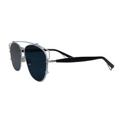 Dior Technologic Sunglasses, White-Black/Gray