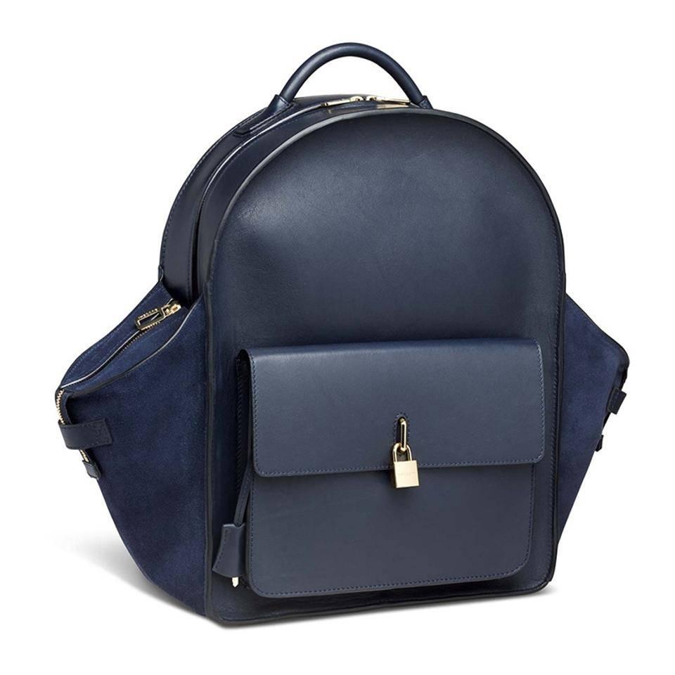 Buscemi Aero Leather Backpack, Navy

Consumer first, designer second--that's how Jon Buscemi describes himself. It's no wonder that his creations hit precisely on what modern men and women want to wear.

Buscemi "Aero" backpack is