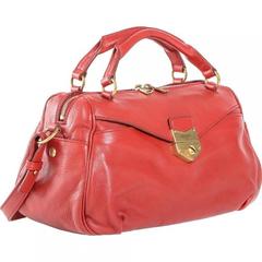 Saint Laurent Leather Red Cross Body Bag