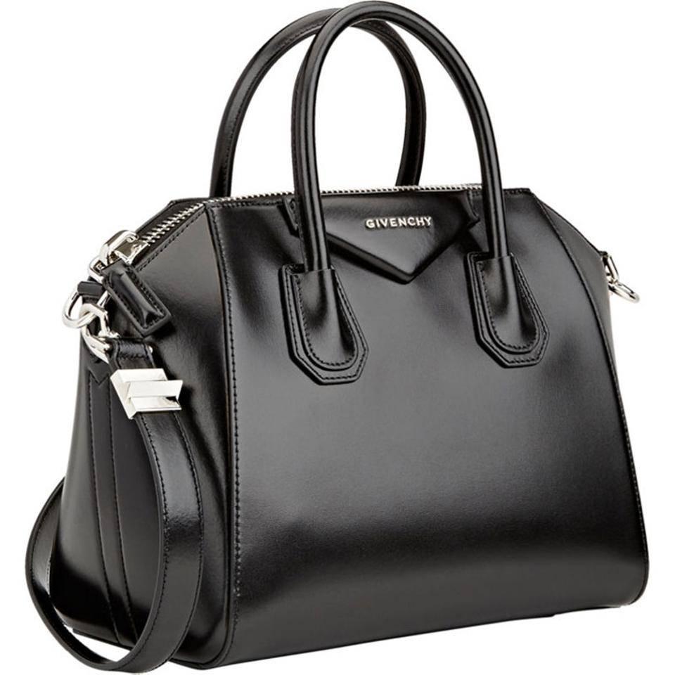 Givenchy Antigona Small 2way Duffel Black Satchel, Black In New Condition In Los Angeles, CA