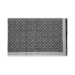 Louis Vuitton Monogram Shawl Black Denim (M71378)