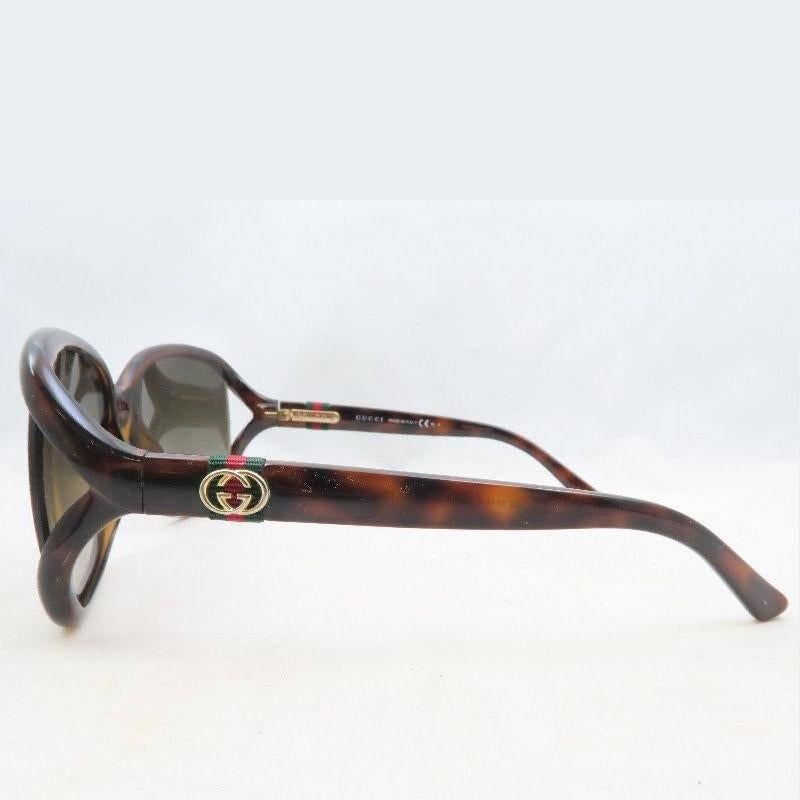Gray Gucci Cut-out Women Sunglasses Brown Havana