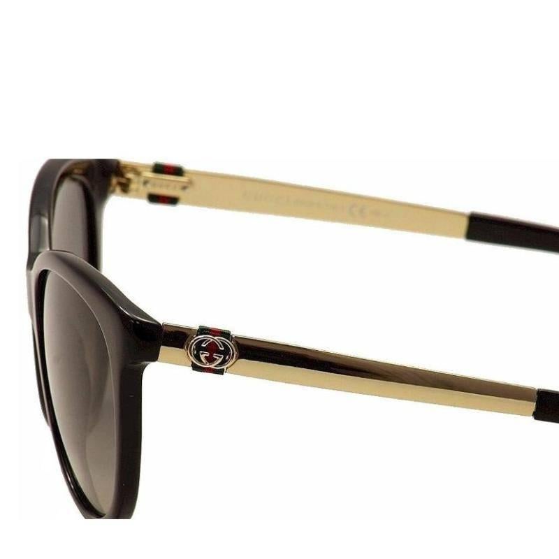 Gucci Sunglasses Black Gold 2