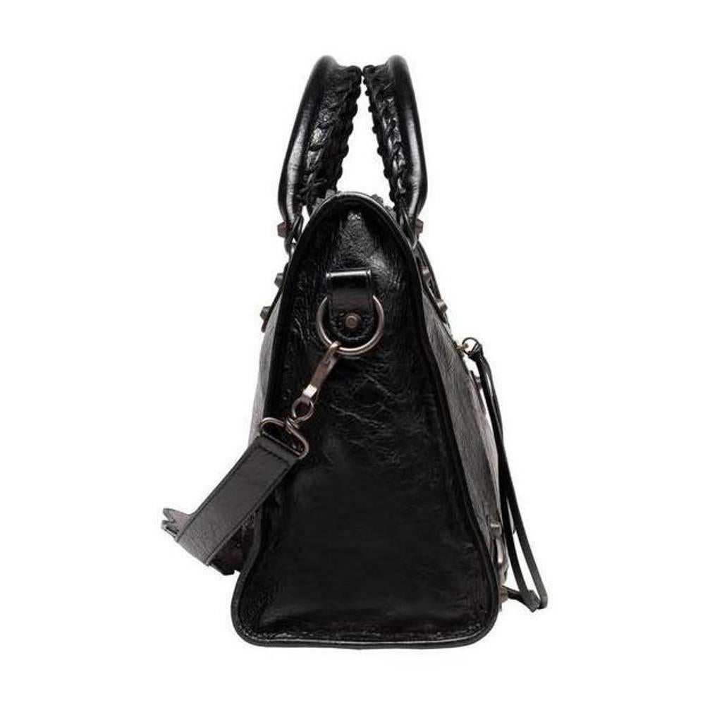 Balenciaga Classic City Black Handbag Satchel In New Condition In Los Angeles, CA
