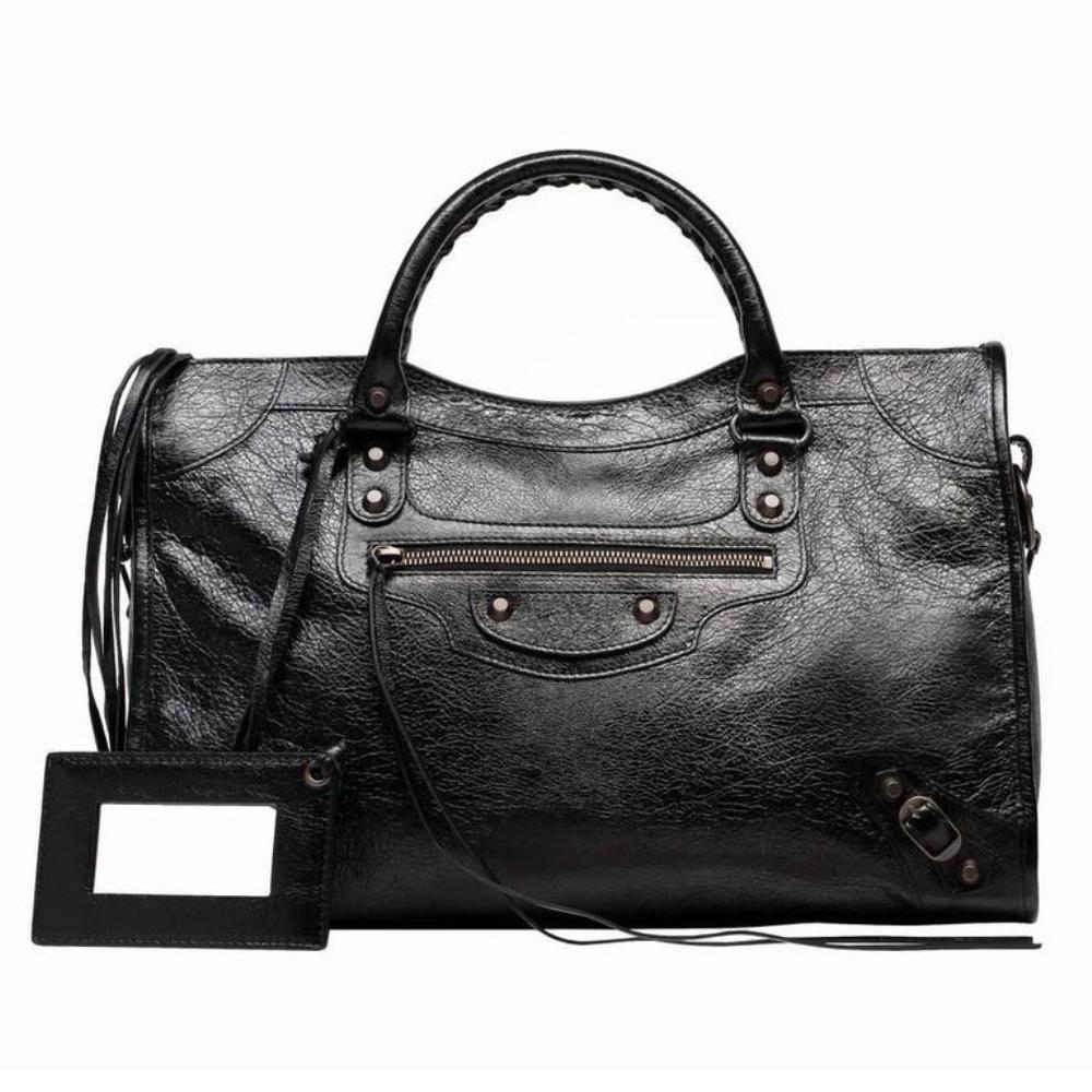Balenciaga Classic City Black Handbag Satchel