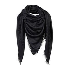 Louis Vuitton Monogram Shawl Black - M71329 For Sale at 1stDibs | louis  vuitton m71329, m71329 louis vuitton, lv monogram shawl