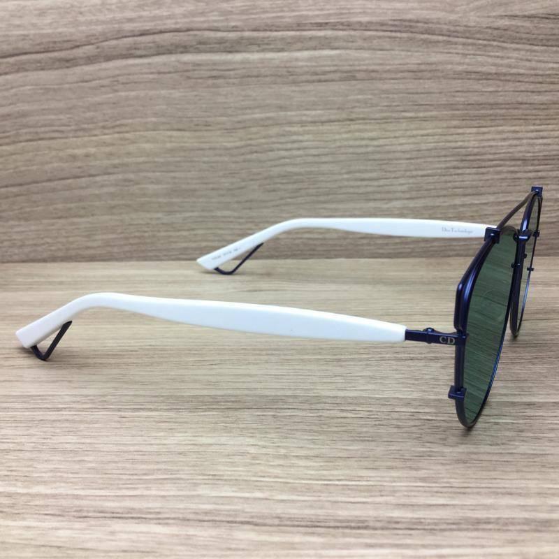 DIOR Technologic Matte Blue and White Sunglasses (TVCAF) 1