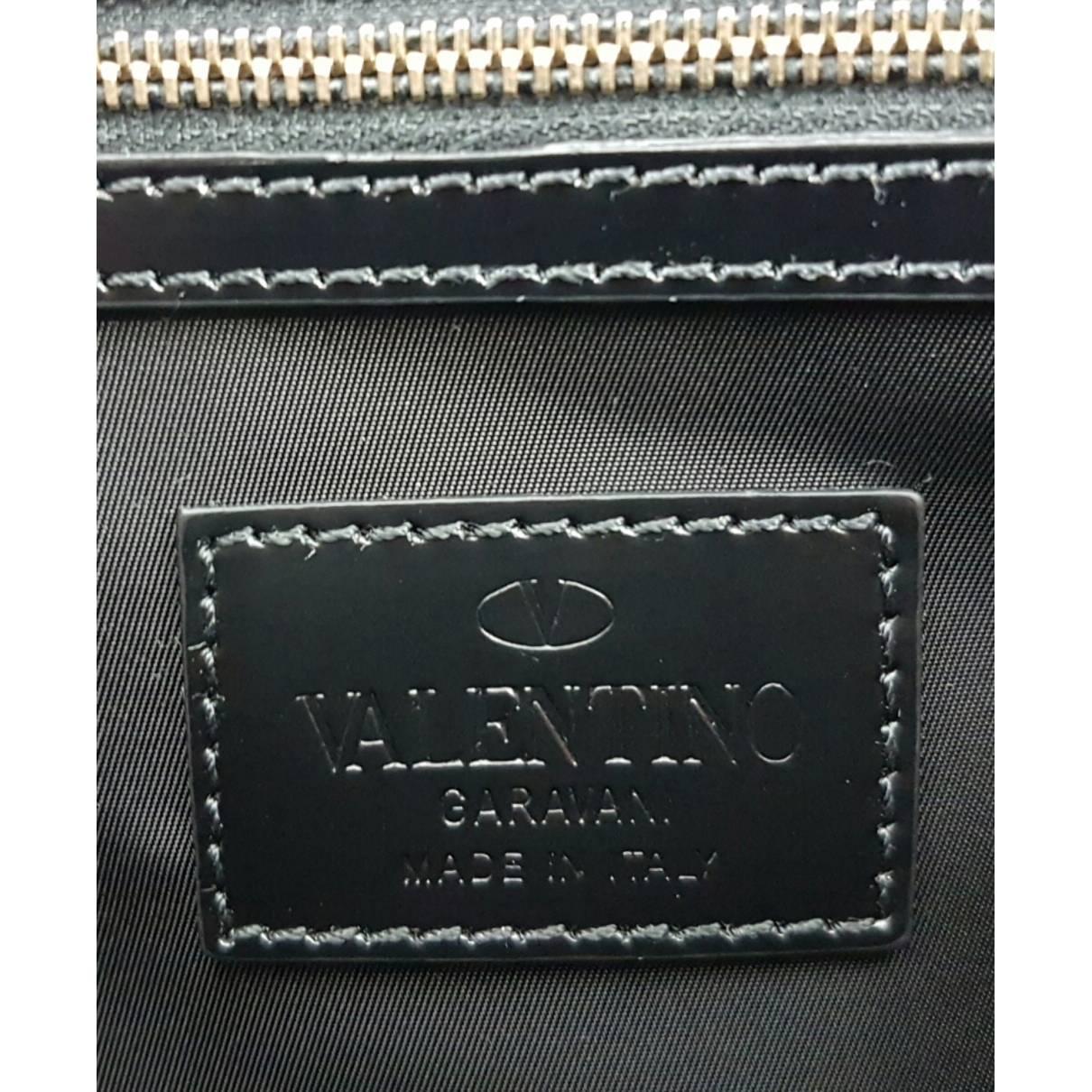 Valentino Black Leather Bag For Sale 1