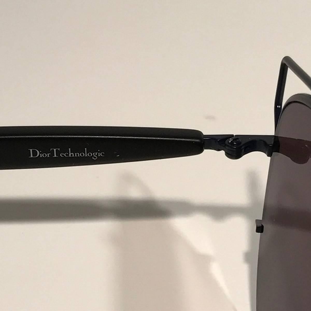 Women's or Men's Dior Blue Mirrored Technologic Sunglasses