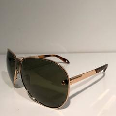 Givenchy Gold Aviator Sunglasses