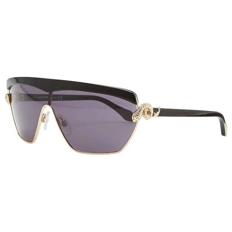 Roberto Cavalli Sunglasses Black and Rose Gold