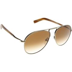 Tom Ford FT0448 33F 56 Cody Shiny Silver With Marbled Brown Arms Sunglasses