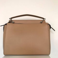 Fendi Dotcom Woven Satchel (Tan, Size - OS)