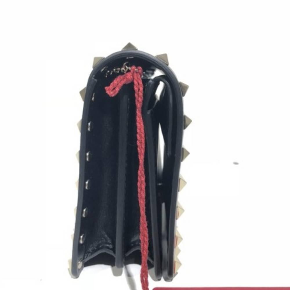 Valentino Rockstud Evening Black Cross Body Bag (Size - 6.5
