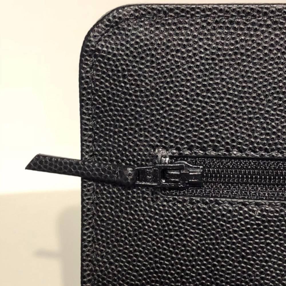 Chanel Chevron Boy WOC caviar black For Sale 1