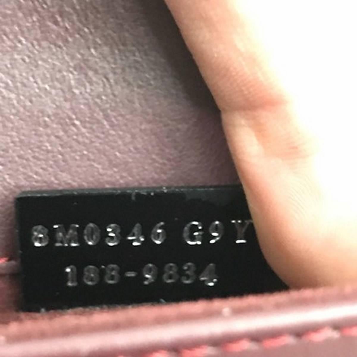 Fendi Tube Wallet On Chain Cross Body Bag - Burgundy For Sale 4