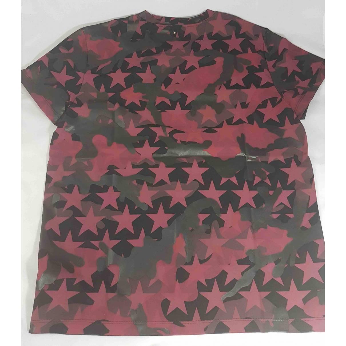 Gray Valentino Multicolour Cotton T Shirt For Sale