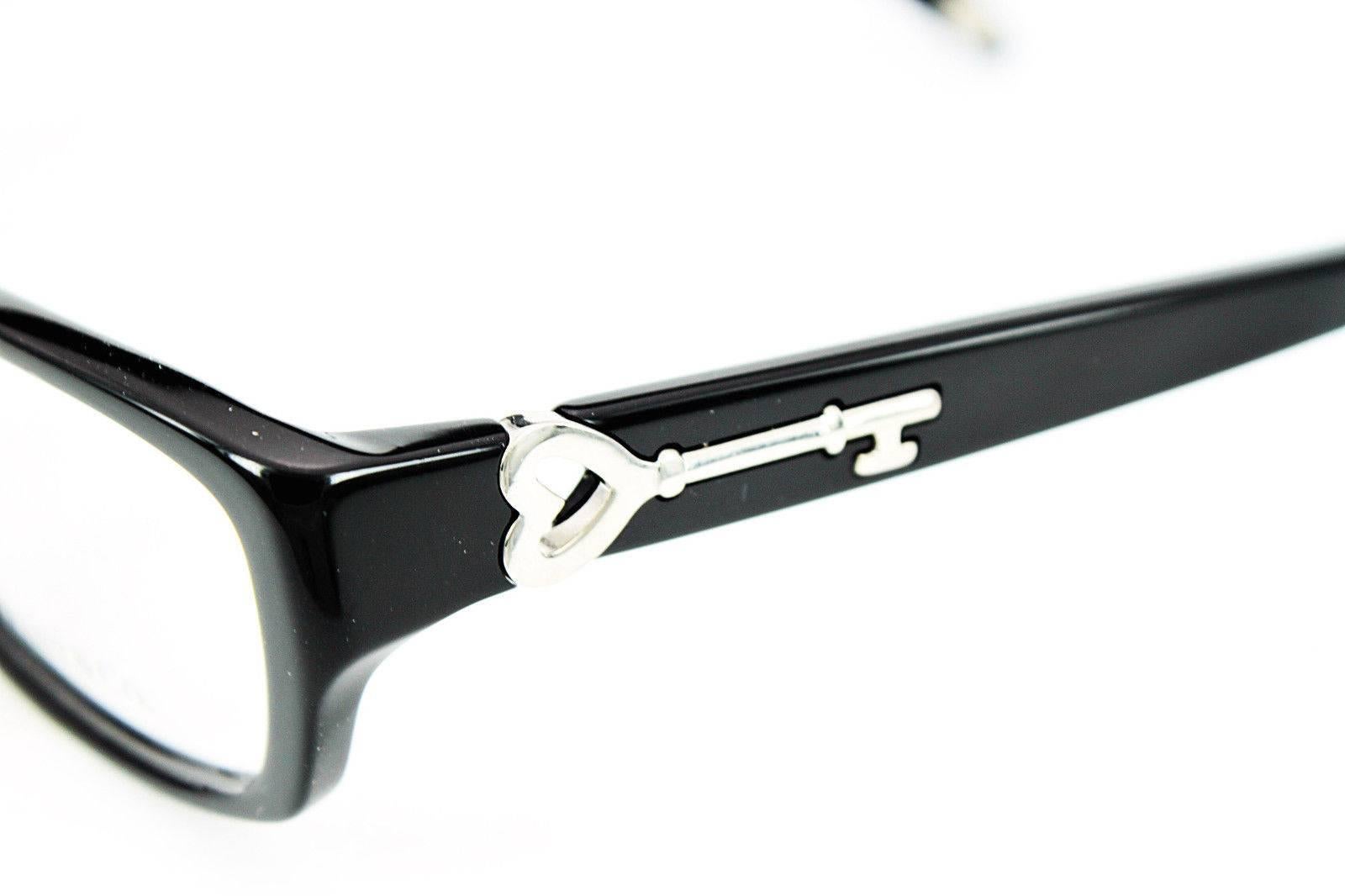 Tiffany TF2052 8001 Black Eyeglasses  In New Condition In Los Angeles, CA