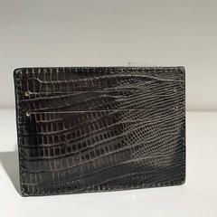 Roberto Cavalli Snakeskin Leather Cardholder