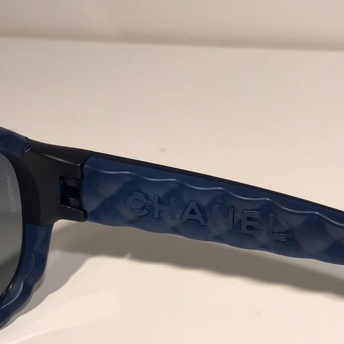 Women's Chanel Aviator Matte Black Sunglasses