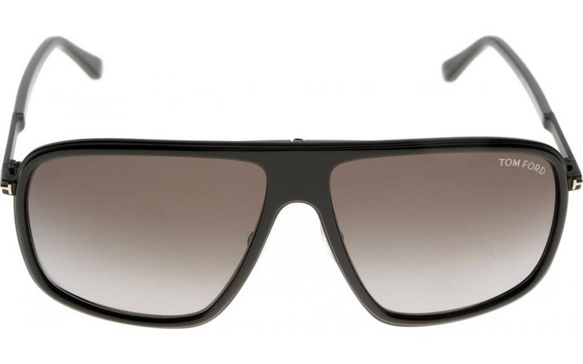Tom Ford FT0463-01B-60 Metal Shiny Black - Graduated Smoke Sunglasses
Brand: Tom Ford
Style Code: FT0463-01B-60
Frame: Metal
Color: Shiny Black - Graduated Smoke
Brand new condition. 
Original case and cloth included. 
Made in Italy.