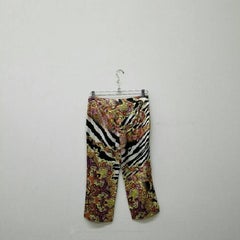 Roberto Cavalli Class Casual Multicolor Capris - Size: 8 (M, 29, 30)