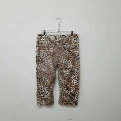 Roberto Cavalli Class Capri Pants Shorts - Size: 14 (L, 34)