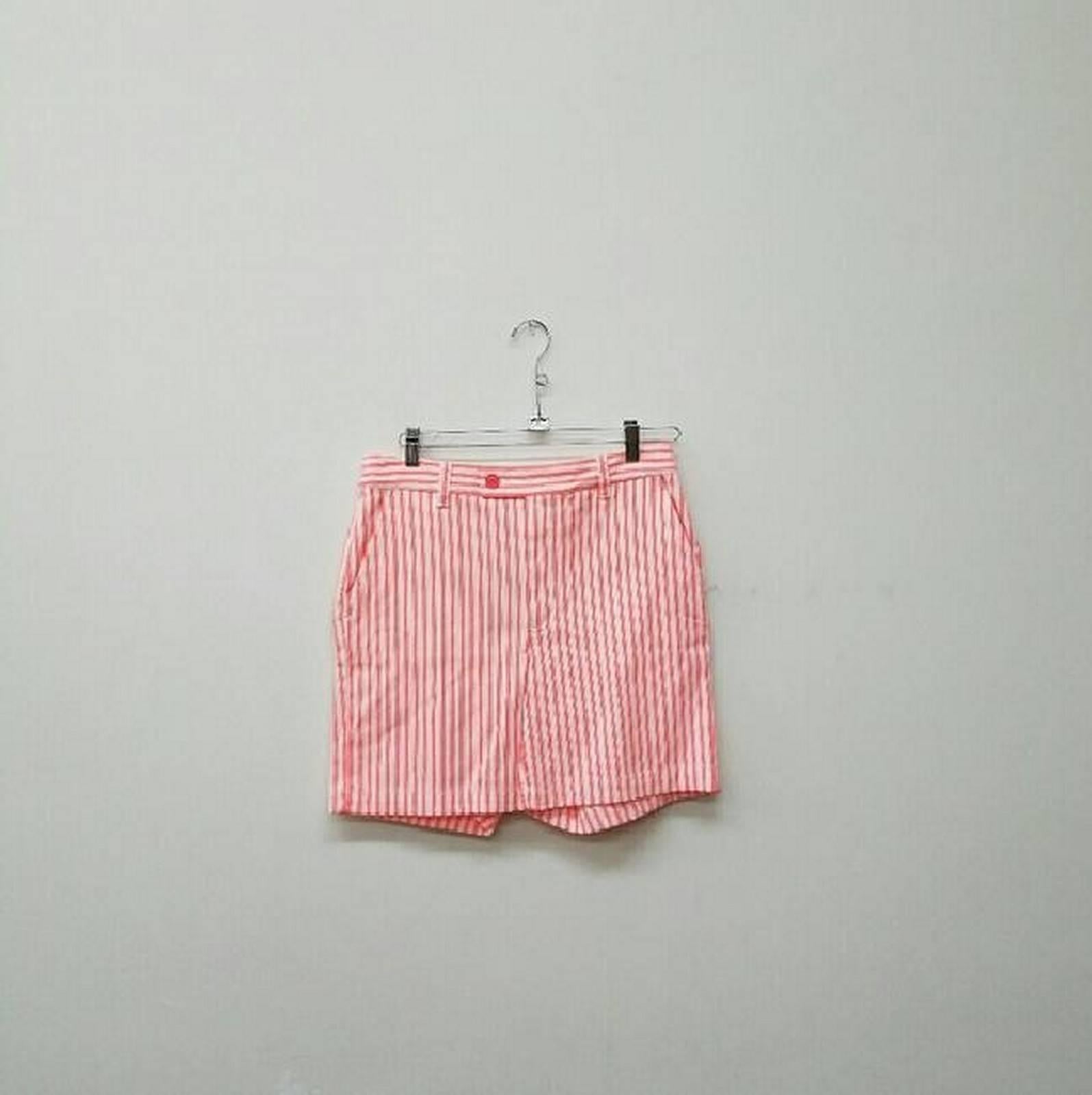 Brown Marc by Marc Jacobs Striped Shorts - Size: 10 (M, 31) For Sale