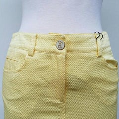 Dolce&Gabbana Yellow Skirt - Size: 8 (M, 29, 30)