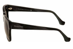 Balenciaga BA0015-63K-59 Black Horn / Gradient Roviex Sunglasses