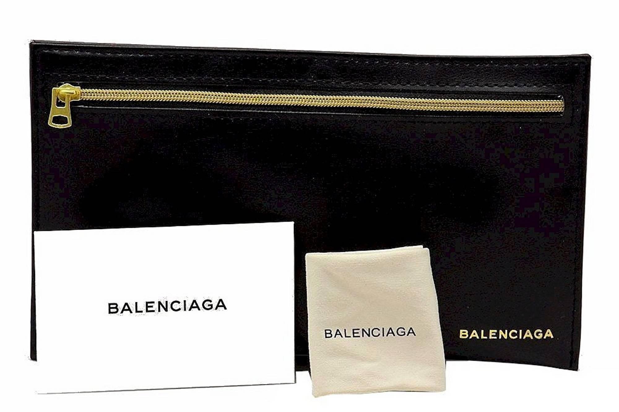 Balenciaga BA0015-63K-59 Black Horn / Gradient Roviex Sunglasses For Sale 2