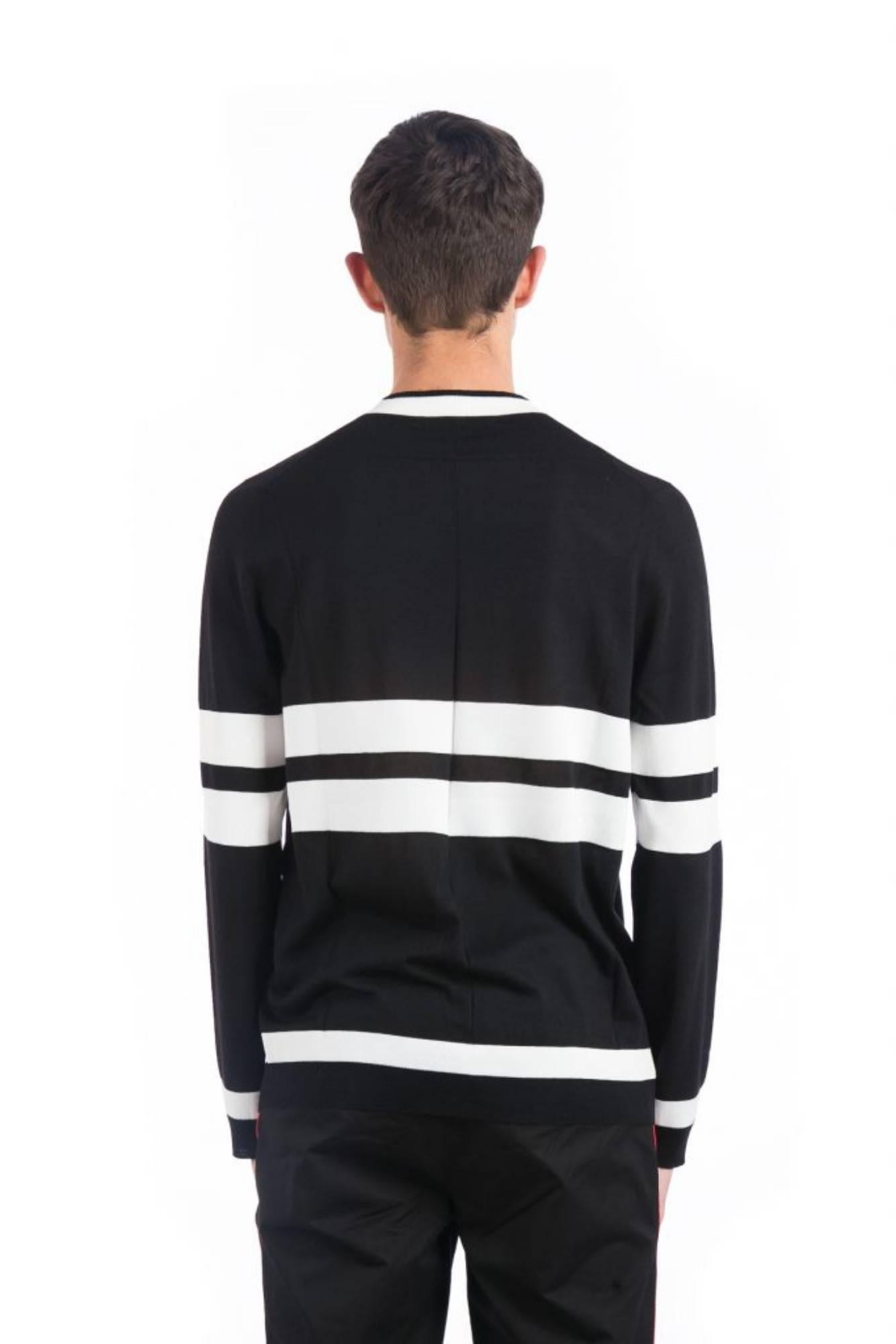 Black Givenchy Striped Sweater (Size - M) For Sale