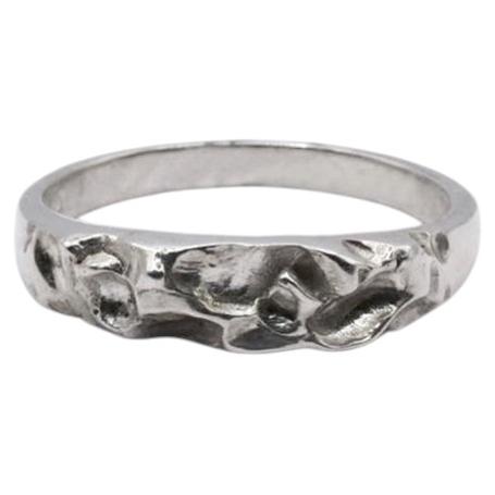 Anillo Halo A de plata de ley 925 de Ana Paula Flores