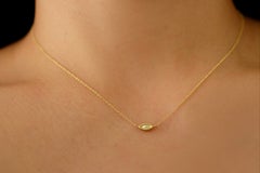 Collar «Lovers Eye» en oro amarillo de 18 quilates, de Alice Son