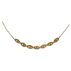 Collar con colgante «Lovers Eye» en oro amarillo de 18 quilates, de Alice Son