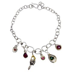 Lady of Avalon, The Memory of Her Castle Chain Necklace by 6 Elements Studio